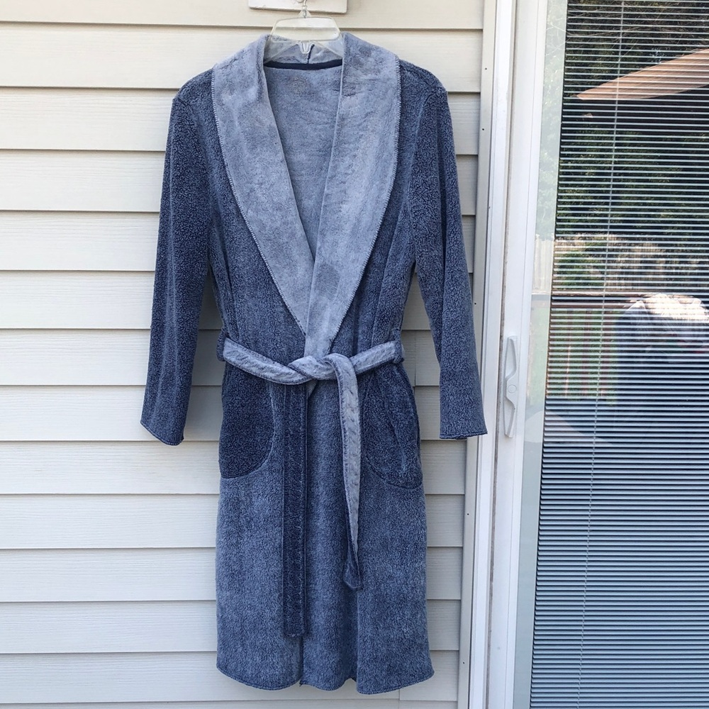 Plush Shawl-Collar Bathrobe with Belt